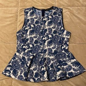 Zara Peplum Top